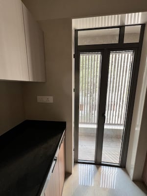 Kitchen in 3 BHK Apartment at Nav Geeta CHS, Chembur – for Rent