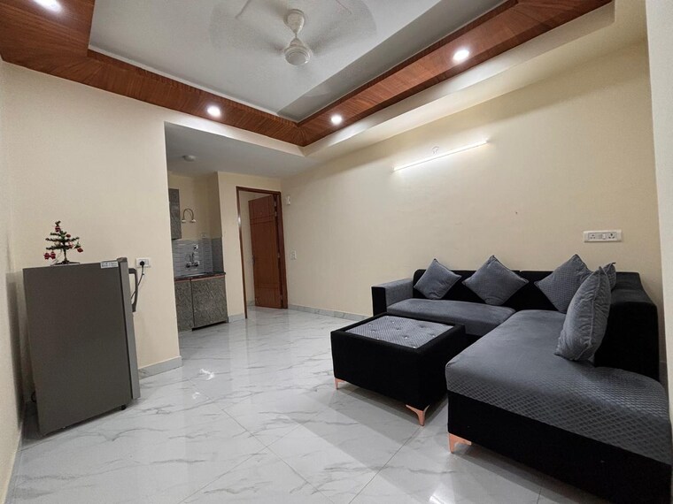 Living Room, saket 1 Bedroom 500 Sq.Ft. Builder Floor In Saket Delhi 10187427