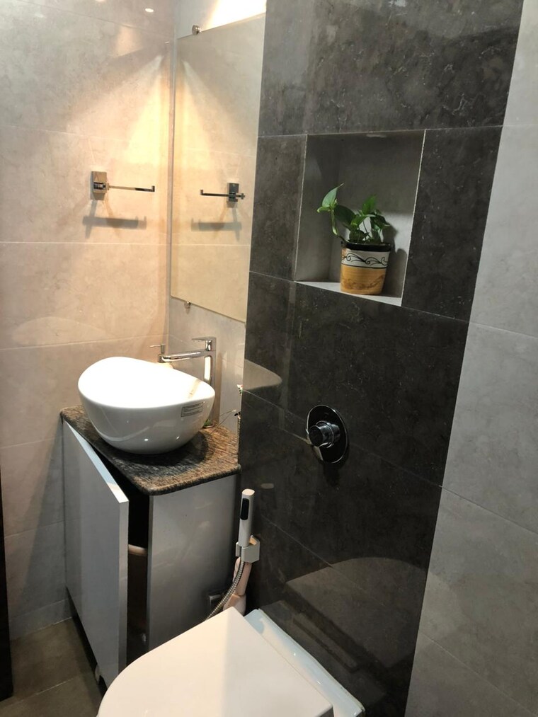 Attached Bathroom, everest-world-morning-glory-chs-ltd 2 Bedroom 650 Sq.Ft. Apartment In Kolshet Road Thane 10187506