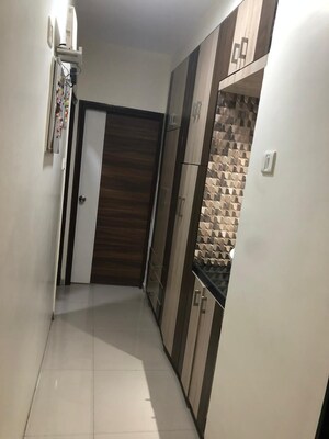 Balcony in 2 BHK Apartment at Everest World Morning Glory CHS Ltd, Kolshet Road – for Sale