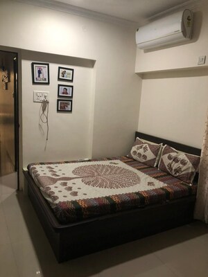 Bedroom in 2 BHK Apartment at Everest World Morning Glory CHS Ltd, Kolshet Road – for Sale