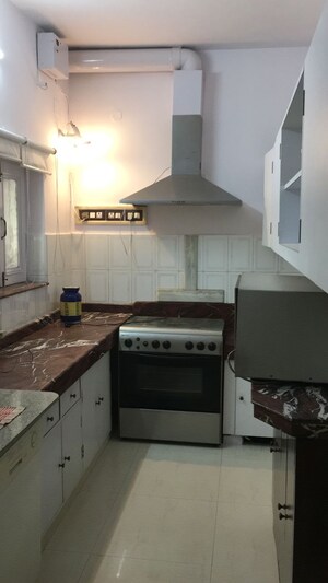 Kitchen in 3 BHK Builder Floor at Gulmohar Park – for Rent
