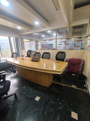 Floor Plan in  Office Space at DLH Park, Malad West – for Rent