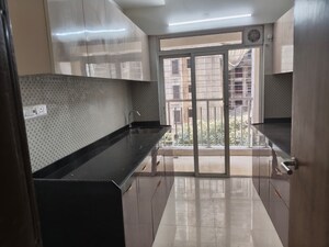 Kitchen in 3 BHK Apartment at Lodha Amara, Kolshet Road – for Rent