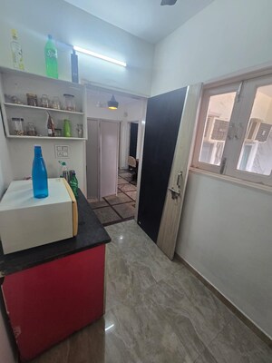 Kitchen in 1 BHK Builder Floor at Craft Destination 43, Sector 43 – for Rent