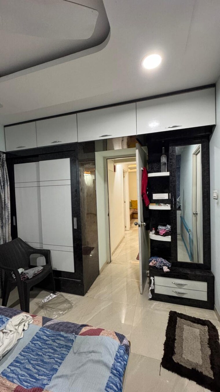Living Room, malkani-bon-vivant 2.5 Bedroom 1000 Sq.Ft. Apartment In Mundhwa Pune 10187548
