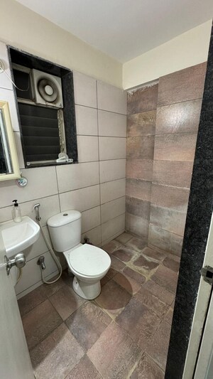 Bathroom in 2.5 BHK Apartment at Malkani Bon Vivant, Mundhwa – for Rent