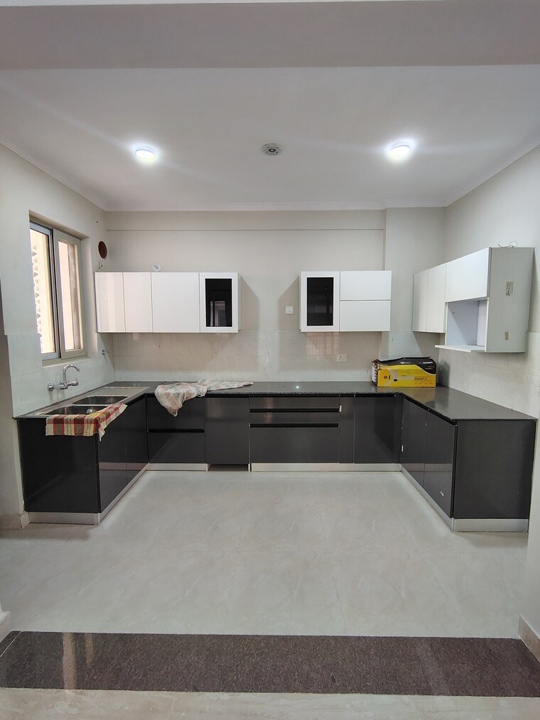 Kitchen, eiffel-vivassa-estate 3 Bedroom 1700 Sq.Ft. Apartment In Bagiamau Lucknow 10187560