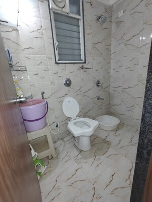 Bathroom in 3 BHK Apartment at Mantra Alkasa, Mohammadwadi – for Sale