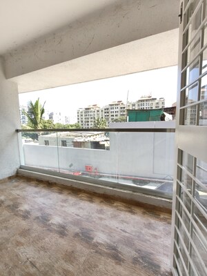 Balcony in 2 BHK Apartment at Krishna Aviro, Mohammadwadi – for Rent