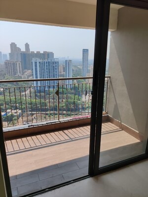 Balcony in 2 BHK Apartment at Kalpataru Paramount A, Kapur Bawdi – for Rent