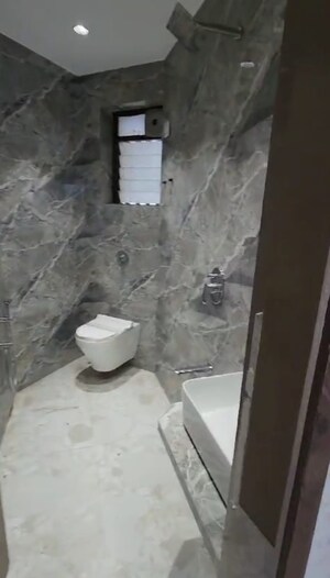 Bathroom in 2 BHK Apartment at KT Radhe Mohan, Kopar Khairane – for Rent