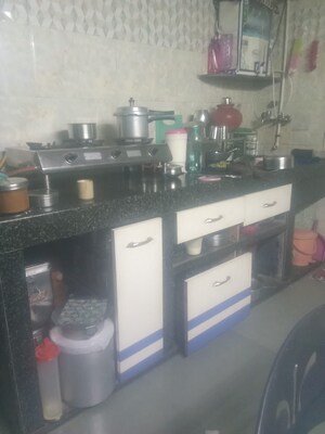 Kitchen in 1 BHK Apartment at Dombivli West – for Rent