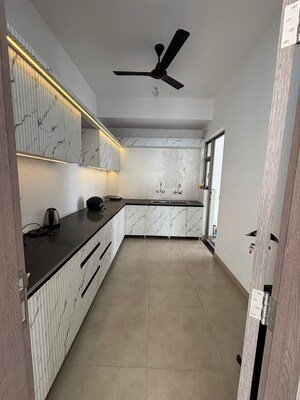 Kitchen in 4 BHK Apartment at Shalimar One World Belvedere Court 3, Gomti Nagar – for Rent