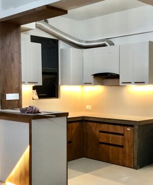 Kitchen in 3 BHK Apartment at Ambuja Ecospace Residencia, New Town Action Area ii – for Rent