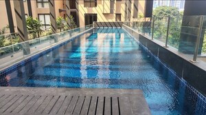 Swimming Pool in 3 BHK Apartment at Ambuja Ecospace Residencia, New Town Action Area ii – for Rent