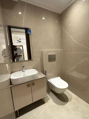 Bathroom in 4 BHK Builder Floor at Saket – for Sale