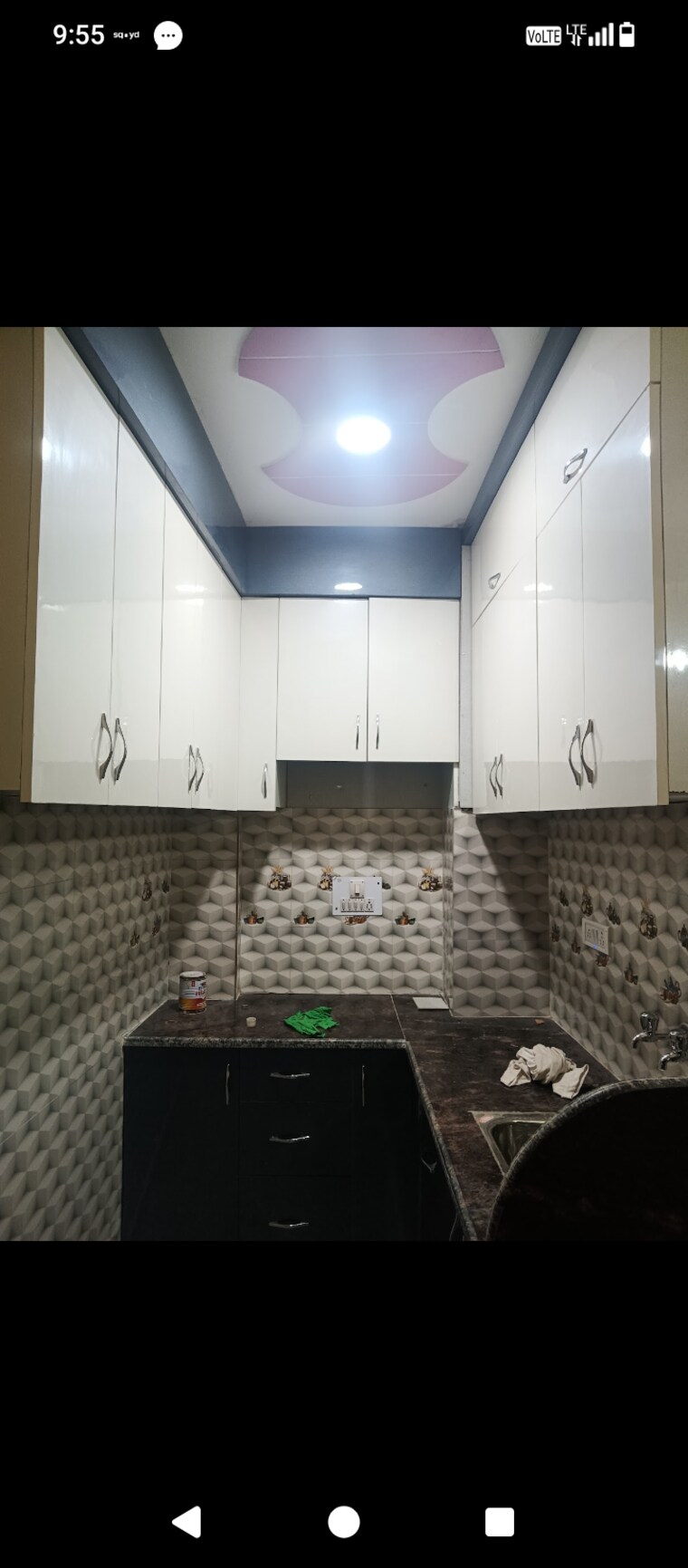 Kitchen, shastri nagar 2 Bedroom 450 Sq.Ft. Builder Floor In Shastri Nagar Delhi 10187771