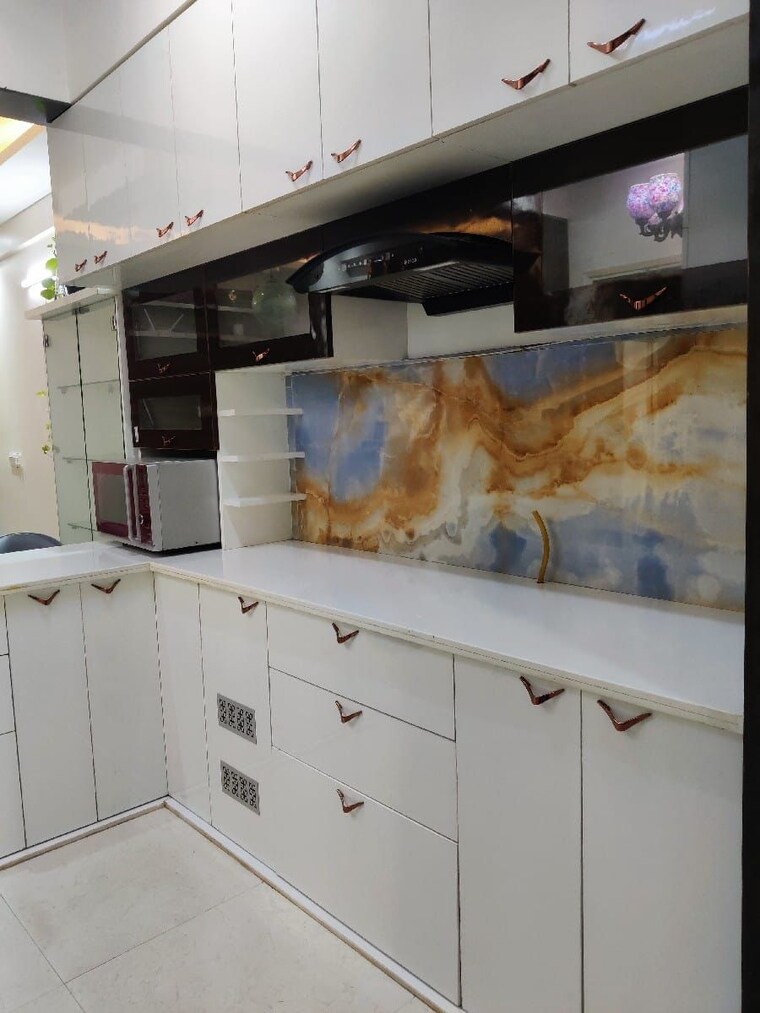 Kitchen, signature-global-the-millennia 2 Bedroom 800 Sq.Ft. Apartment In Sector 37d Gurgaon 10187786