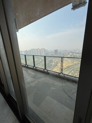 Balcony in 4 BHK Apartment at One Oak Atmos, Gomti Nagar – for Rent