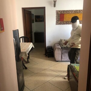 Bedroom in 1 BHK Builder Floor at Kailash Colony – for Rent