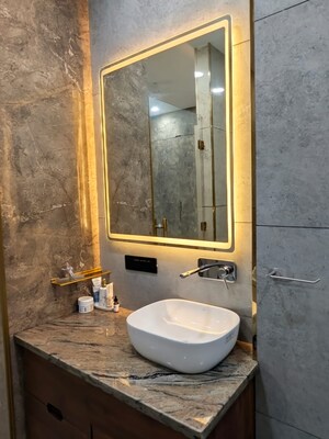 Bathroom in 5 BHK Builder Floor at Maharishi Dayanand CGHS, Vasant Kunj – for Rent