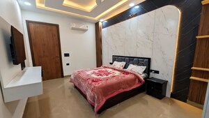 Bedroom in 5 BHK Builder Floor at Maharishi Dayanand CGHS, Vasant Kunj – for Rent