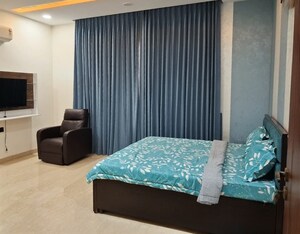 Bedroom in 5 BHK Builder Floor at Maharishi Dayanand CGHS, Vasant Kunj – for Rent