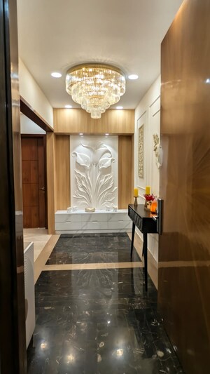 Staircase in 5 BHK Builder Floor at Maharishi Dayanand CGHS, Vasant Kunj – for Rent