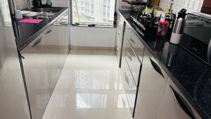 Staircase in 2 BHK Apartment at Kalpataru Immensa B, Kolshet Road – for Rent