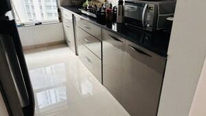 Balcony in 2 BHK Apartment at Kalpataru Immensa B, Kolshet Road – for Rent