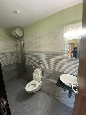 Bathroom in 2 BHK Apartment at Sethia Grandeur, Bandra East – for Rent