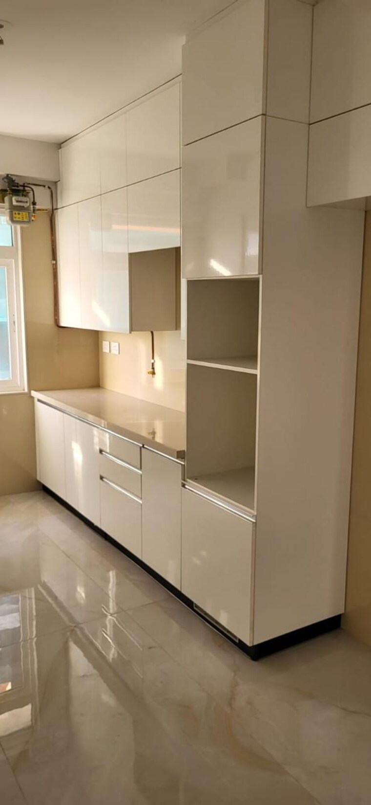 Kitchen, concrete-sai-samast 2 Bedroom 724 Sq.Ft. Apartment In Chembur Mumbai 10188208
