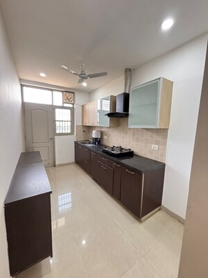 Kitchen in 4 BHK Builder Floor at Omaxe New Chandigarh, North Mullanpur – for Rent