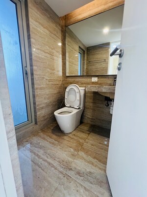 Bathroom in 2.5 BHK Apartment at Hiranandani Eagleridge Wing B, Thane West – for Rent