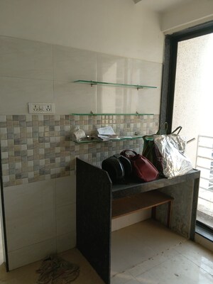 Kitchen in 1 BHK Apartment at Ornate Galaxy, Naigaon East – for Rent