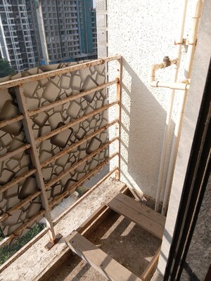 Balcony in 1 BHK Apartment at Ornate Galaxy, Naigaon East – for Rent