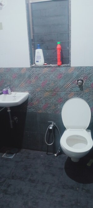 Bathroom in 1 BHK Apartment at Bindra Sateri Legacy, Andheri East – for Rent