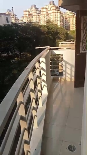 Balcony in 3 BHK Apartment at Mapsko Krishna Apra Gardens, Vaibhav Khand – for Sale