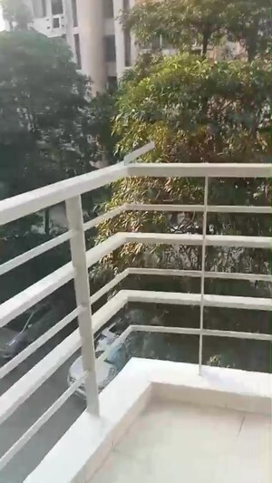 Balcony in 3 BHK Apartment at Mapsko Krishna Apra Gardens, Vaibhav Khand – for Sale