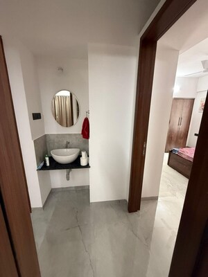 Bathroom in 2 BHK Apartment at Unique Youtopia, Kharadi – for Rent