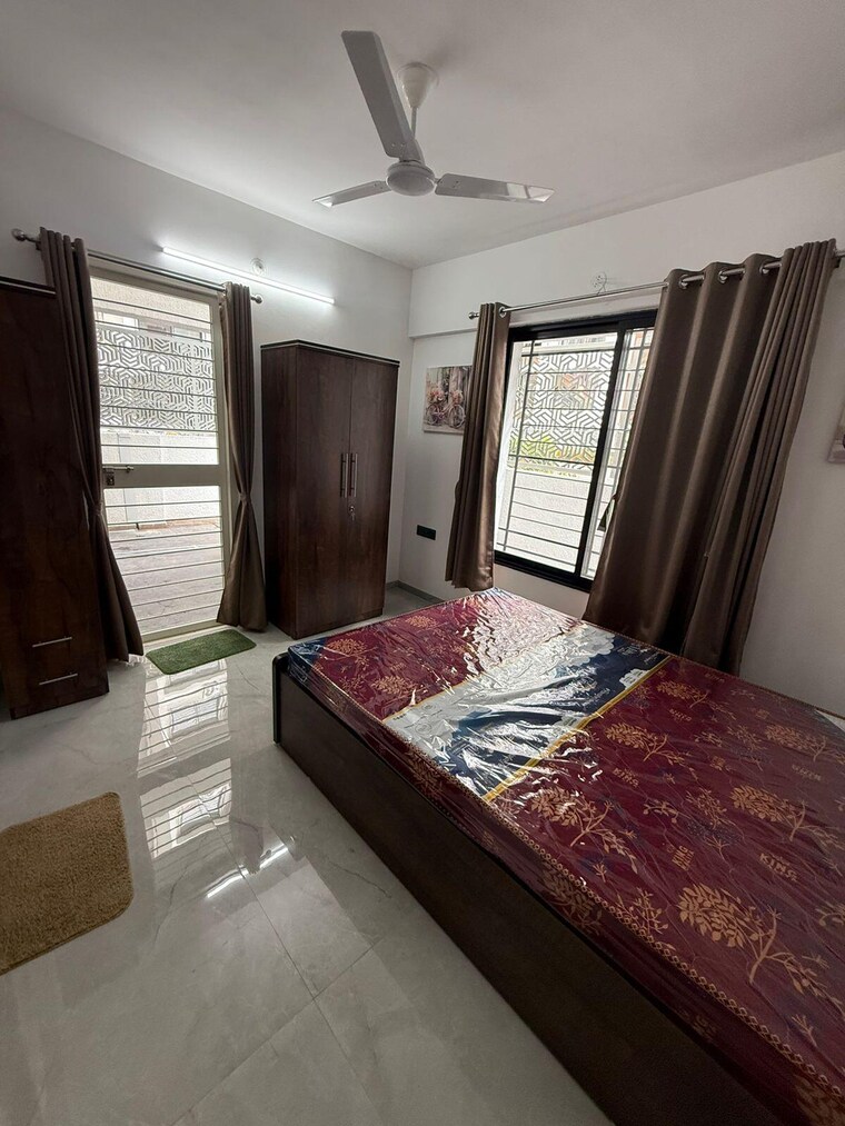 Bedroom, unique-youtopia 2 Bedroom 780 Sq.Ft. Apartment In Kharadi Pune 10194163