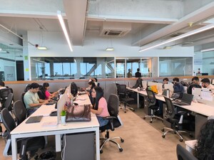 Floor Plan in  Office Space in IT/SEZ at Empire Complex, Lower Parel – for Rent