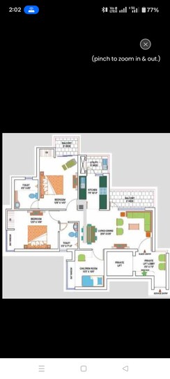 3 BHK Apartment For Sale in Amrapali Heartbeat City