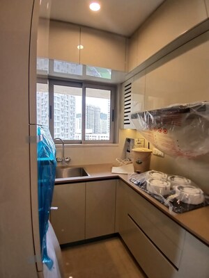 Kitchen in 1 BHK Apartment at Hiranandani Highland, Powai – for Rent