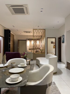 Team Area in 3.5 BHK Apartment at Candeur Lakescape, Kondapur – for Sale