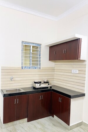 Kitchen in 1 BHK Builder Floor at Gachibowli – for Rent