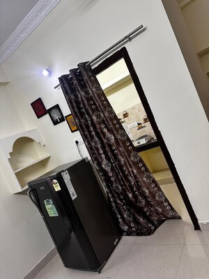 Staircase in 1 BHK Builder Floor at Gachibowli – for Rent