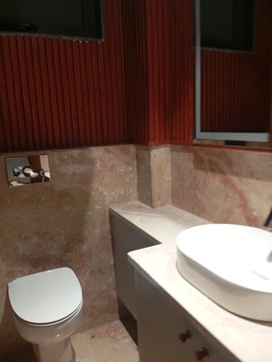 Bathroom in 3.5 BHK Builder Floor at Greater Kailash I – for Sale