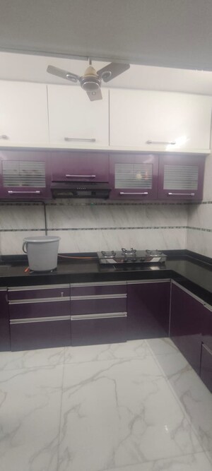 Kitchen in 2 BHK Apartment at Highland Annex, Majiwada – for Rent